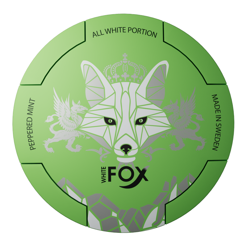 White fox Peppered Mint