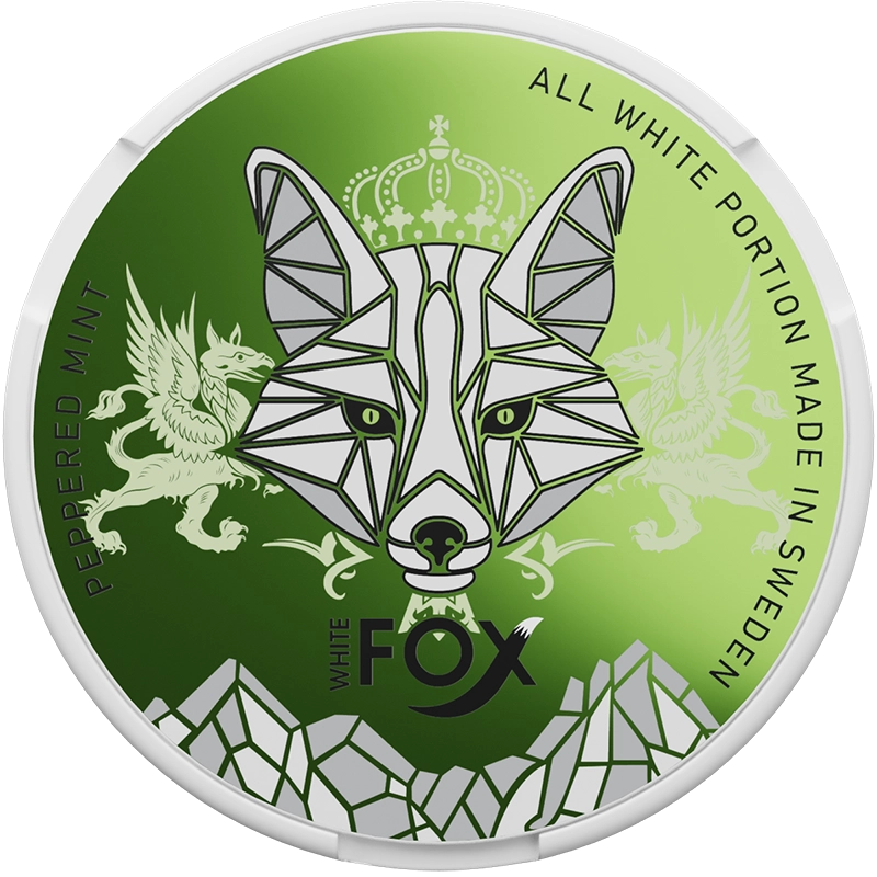 White fox Peppered Mint